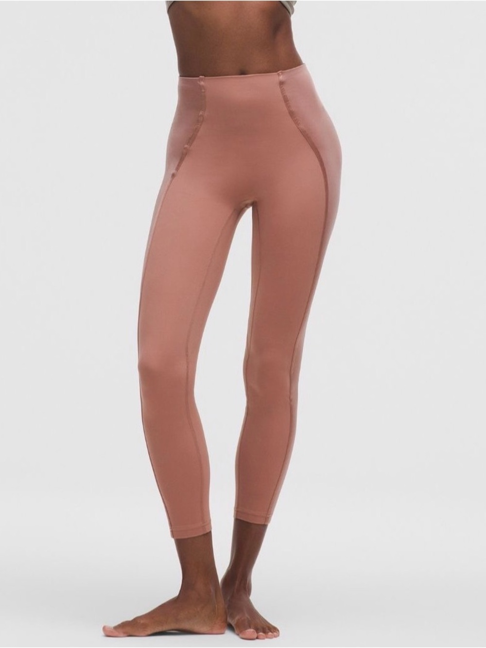 Lululemon Align No line High Rise Pant Stain color coral size 4 NWT